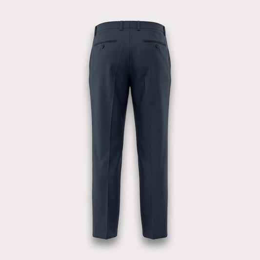Classic Wool Suit Pant - Grey