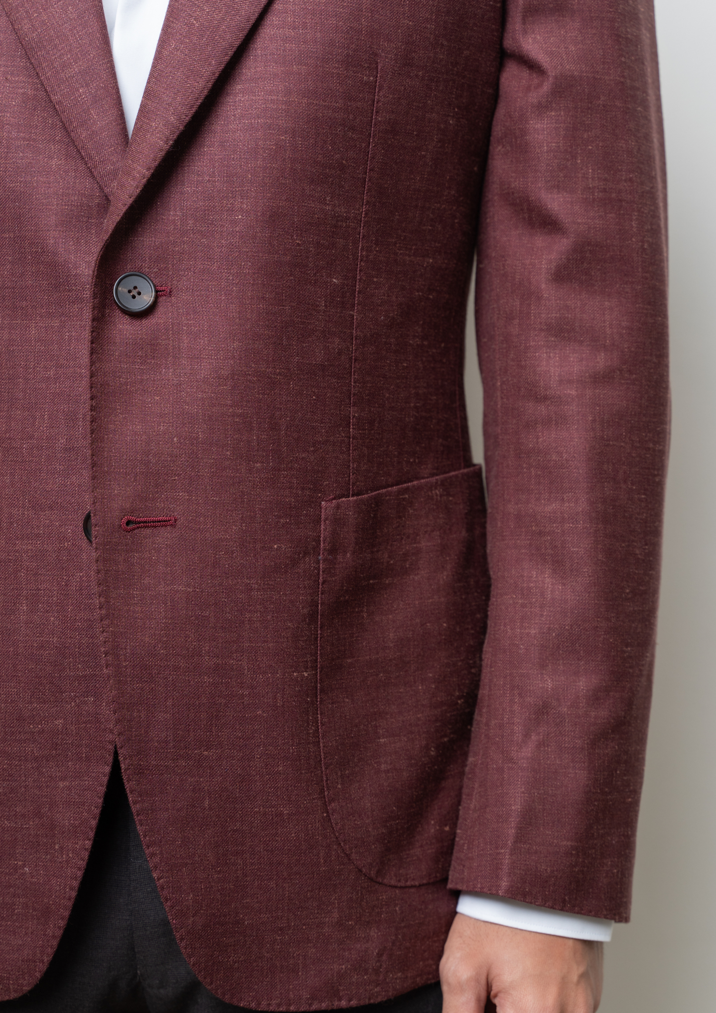 Lucky Wool Silk Jacket (Slim Fit)