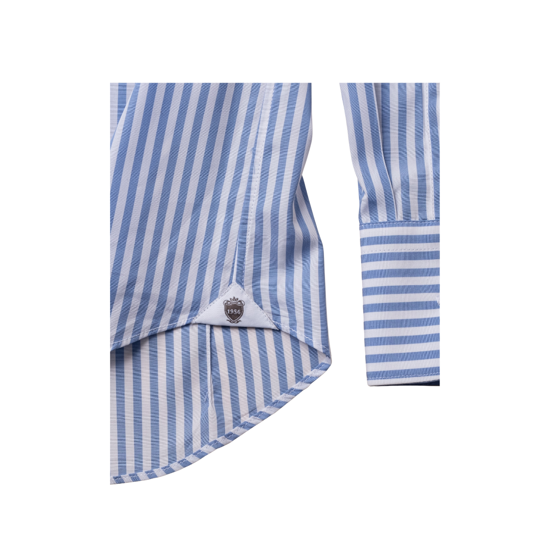Light Blue Stripe Formal Shirt