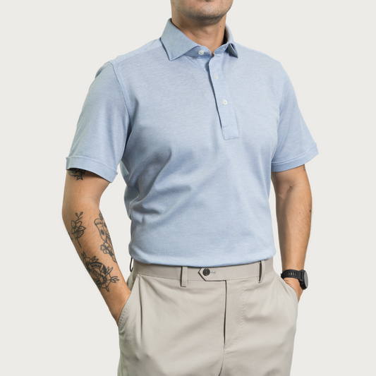 100% Cotton Pique Polo Shirt