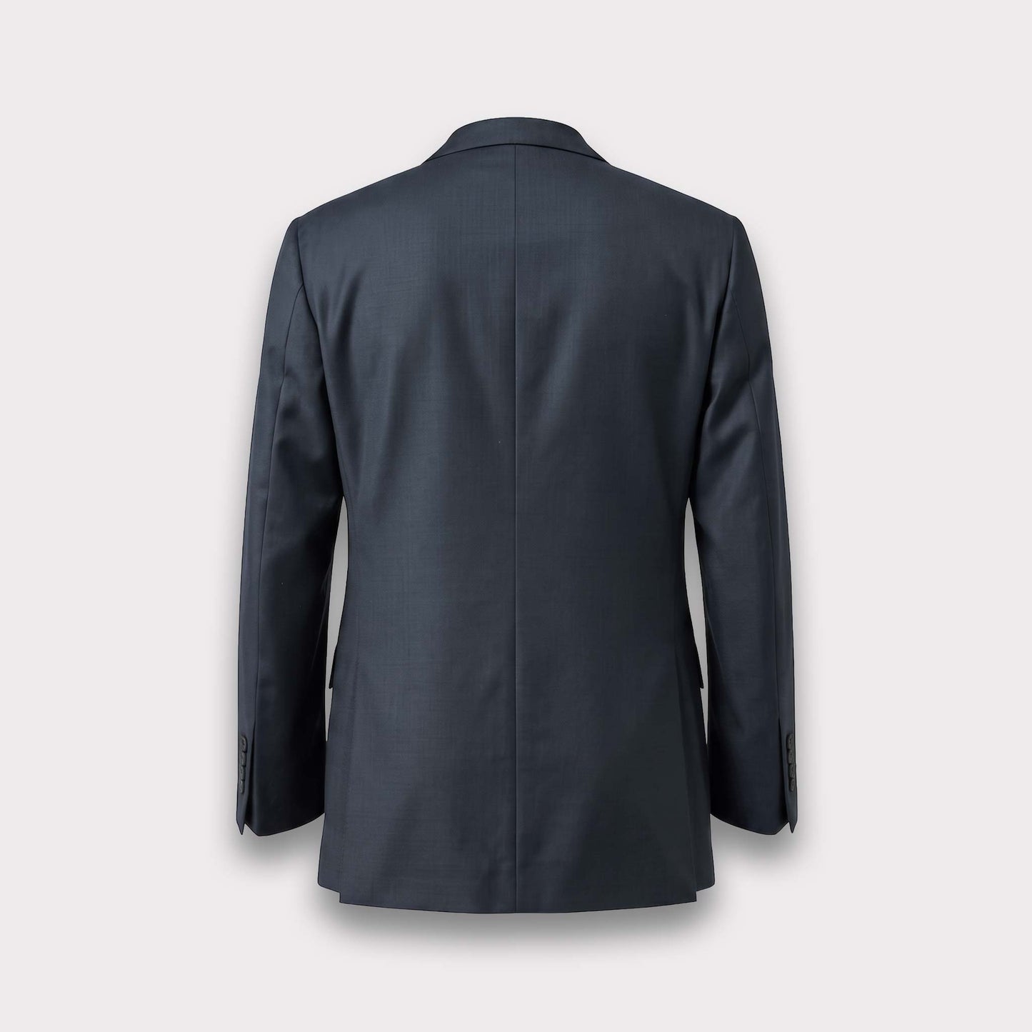 Classic Wool Suit Jacket - Grey