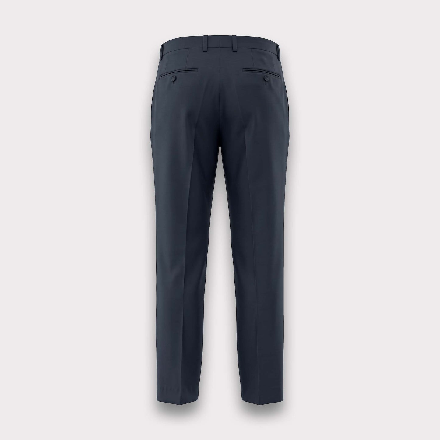 Classic Wool Suit Pant - Grey
