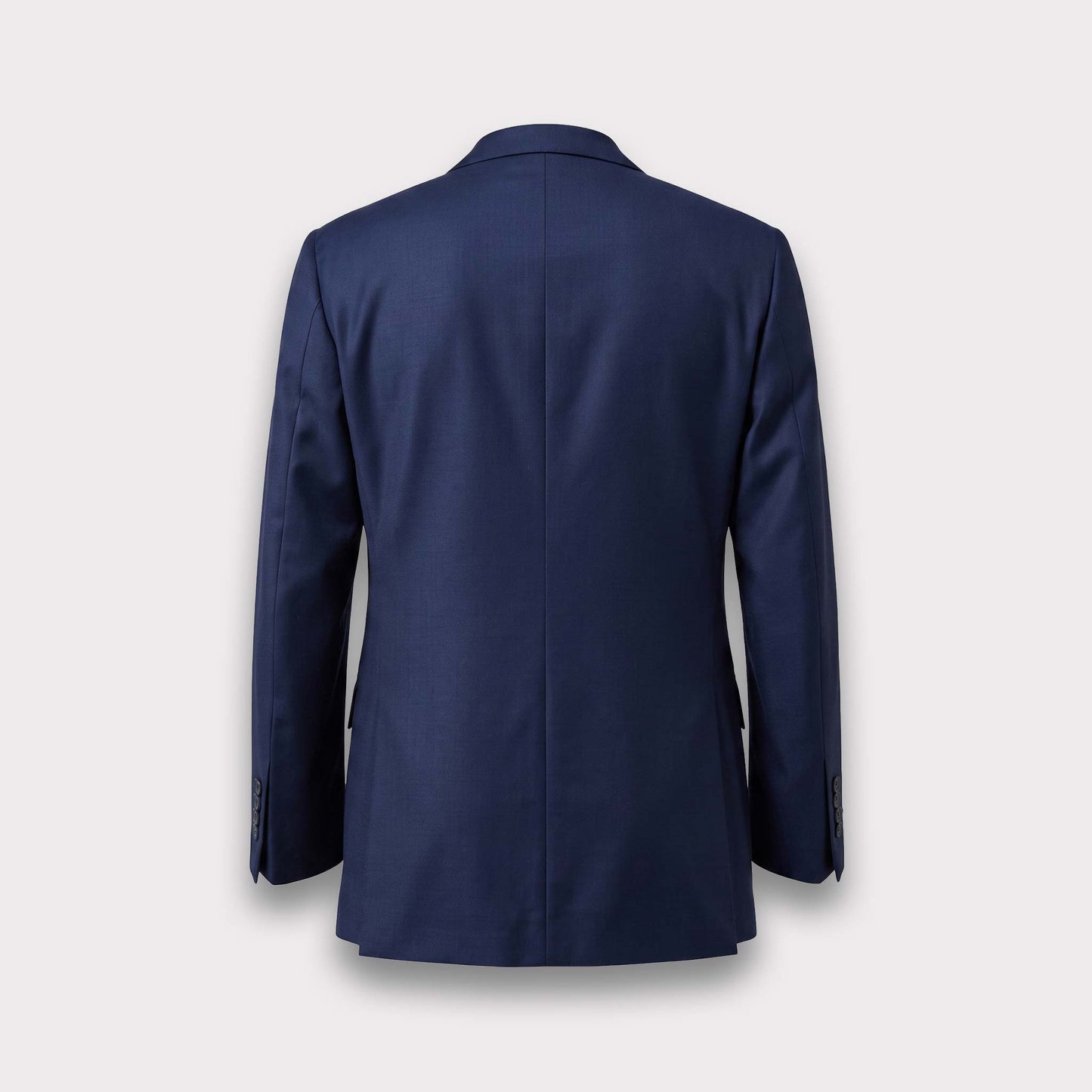 Classic Wool Suit Jacket - Blue