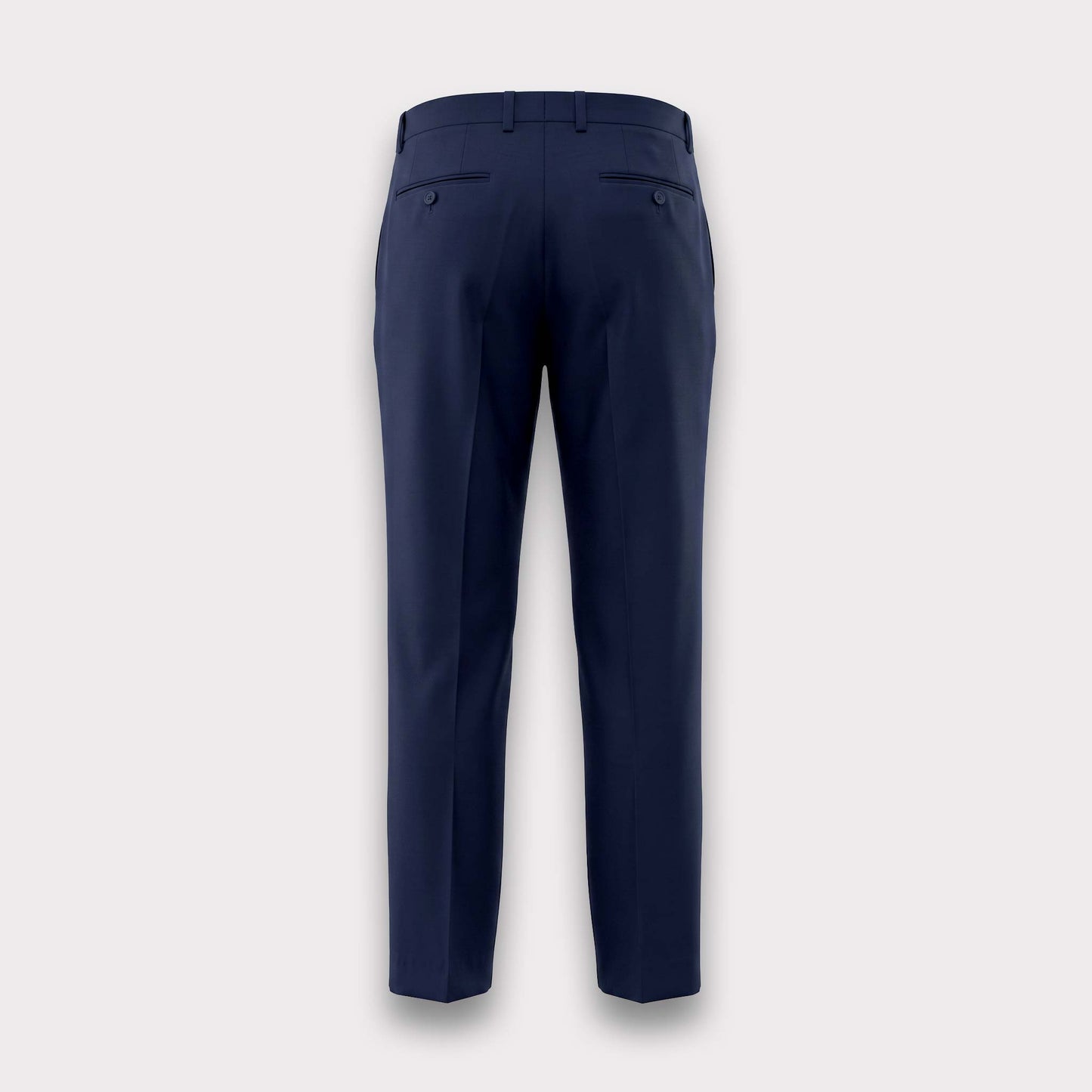 Classic Wool Suit Pant - Blue