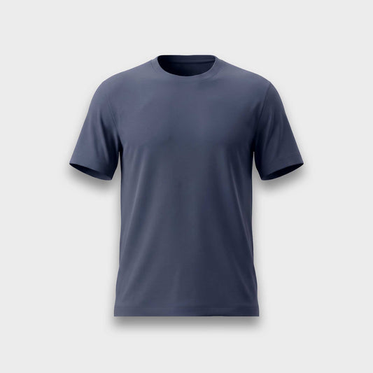 Supima Cotton Crew Neck T-Shirt - Grey