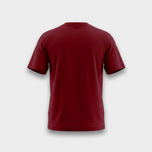 Supima Cotton Crew Neck T-Shirt - Red