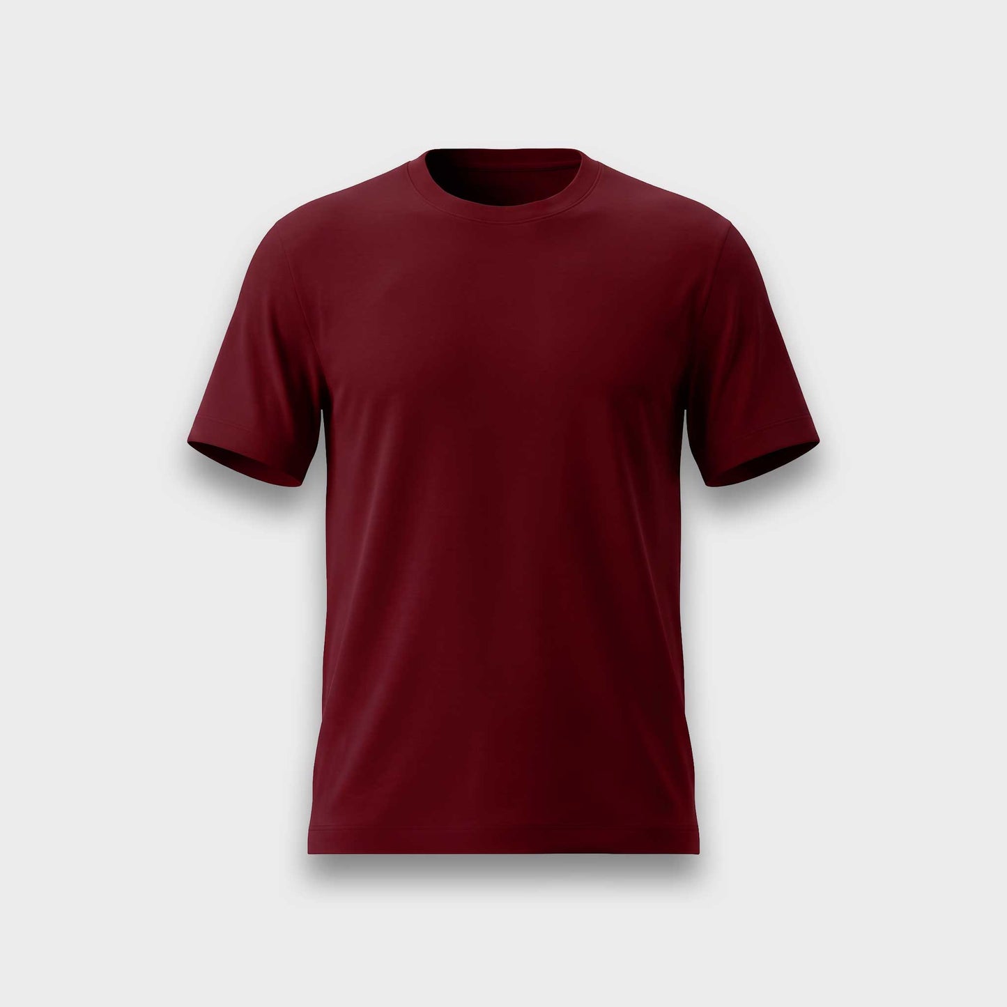 Supima Cotton Crew Neck T-Shirt - Red