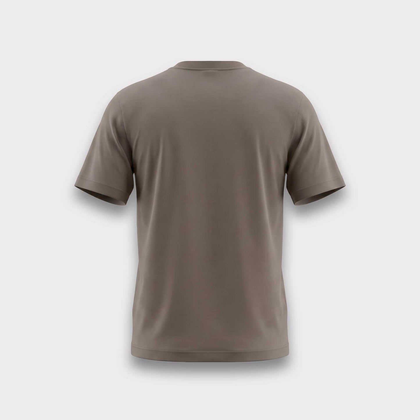 Supima Cotton Crew Neck T-Shirt - Khaki