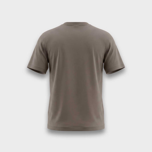 Supima Cotton Crew Neck T-Shirt - Khaki