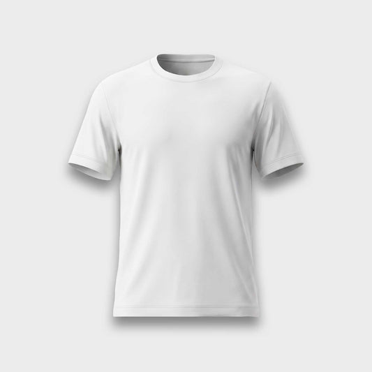 Supima Cotton Crew Neck T-Shirt -White