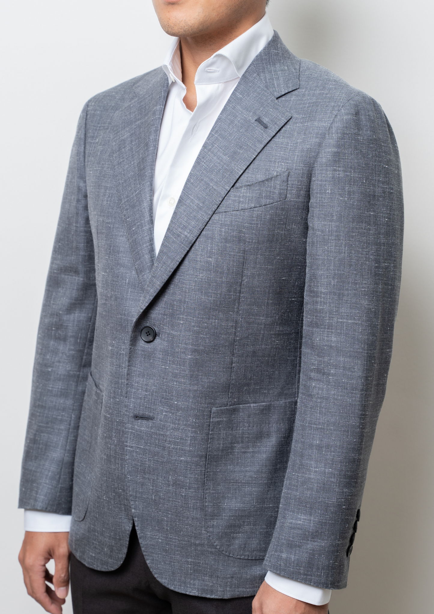 Lucky Wool Silk Jacket (Slim Fit)