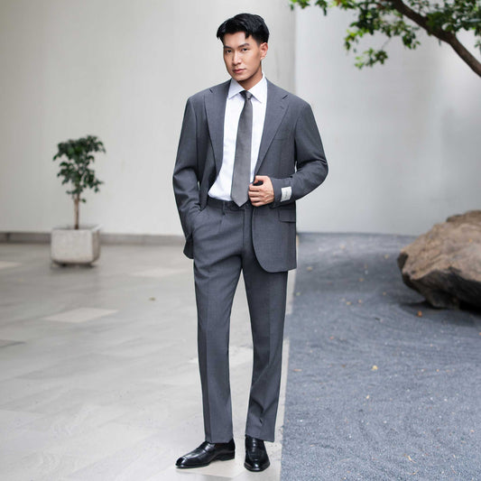 Ring Jacket Japan Signature Balloon 2-Piece Suit - Grey