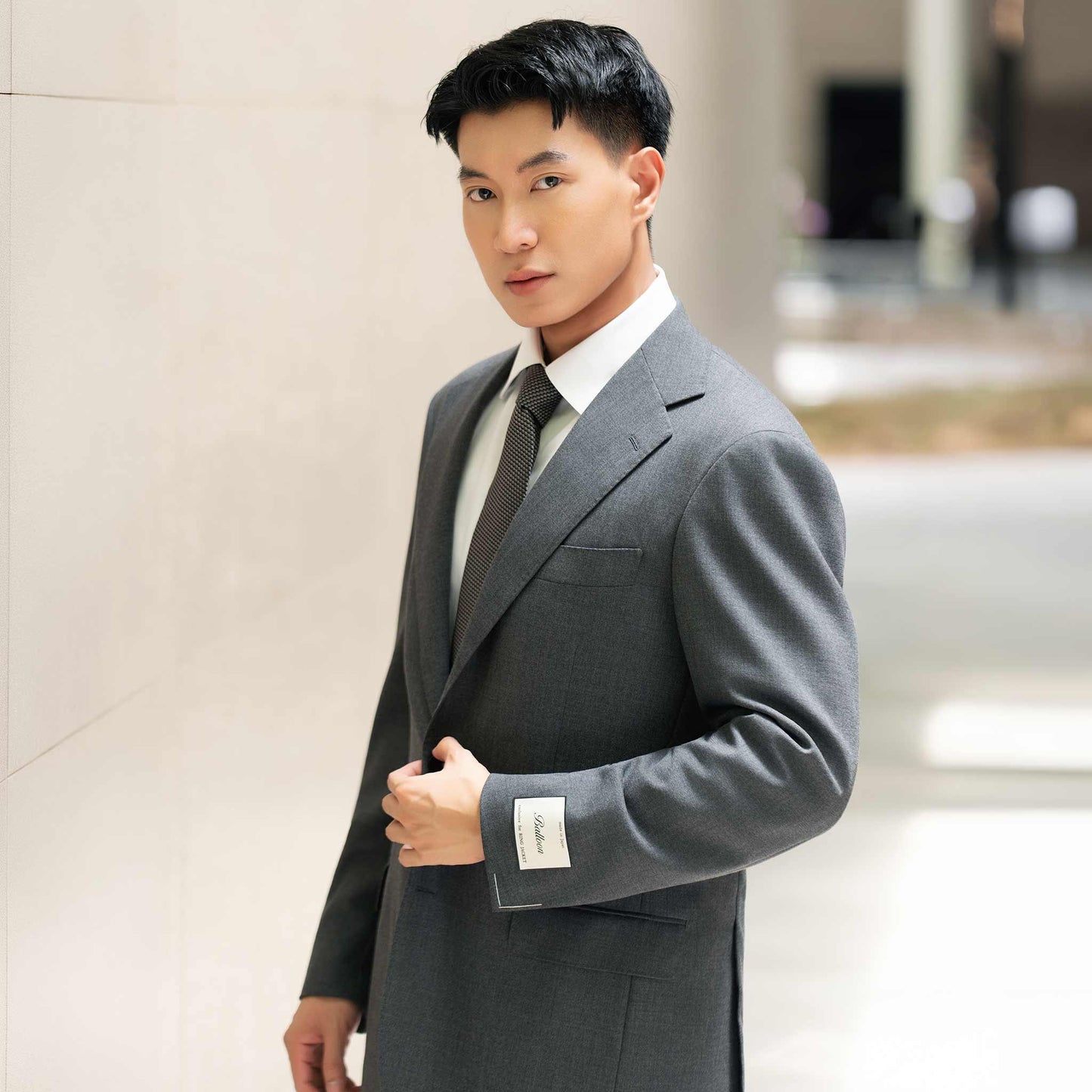 Ring Jacket Japan Signature Balloon 2-Piece Suit - Grey
