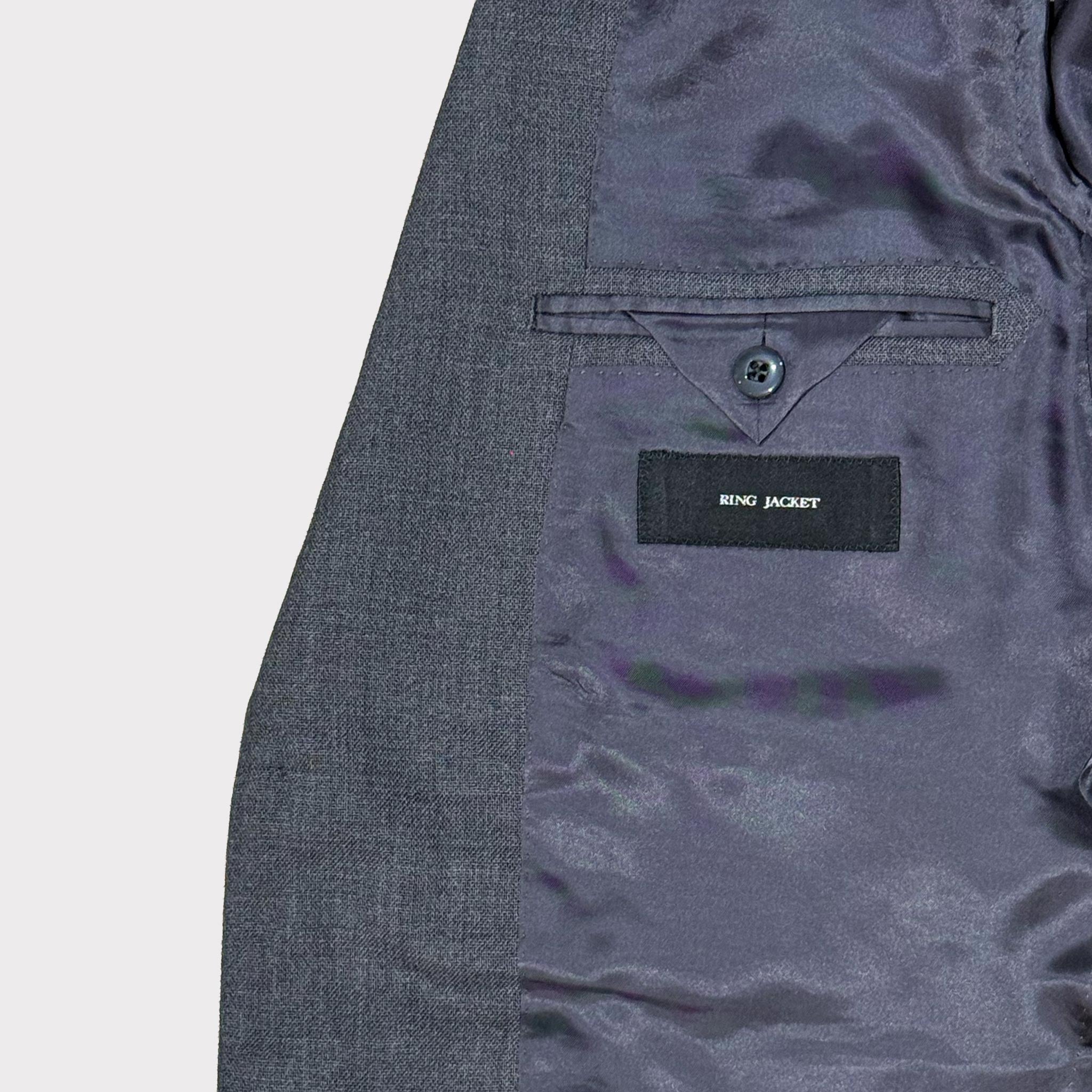 RING JACKET Formal Suit – Grey