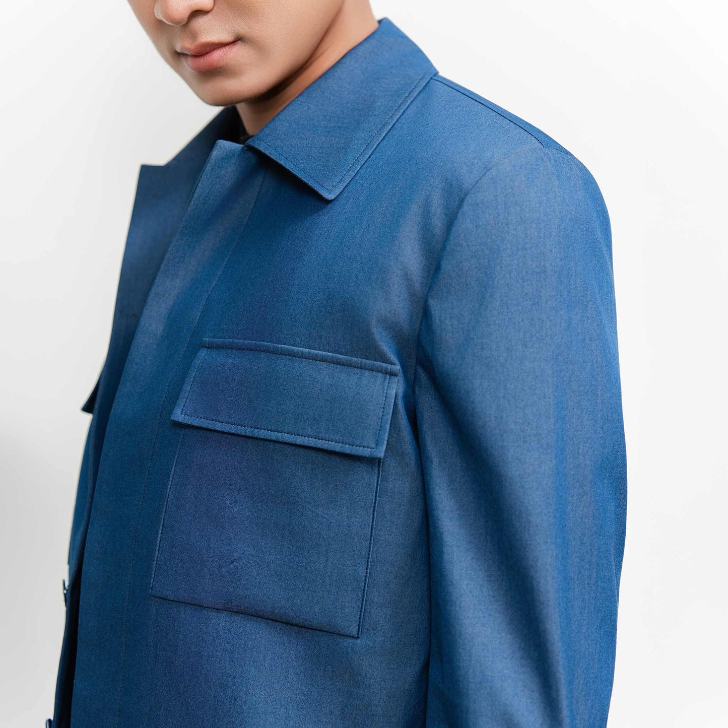 2 Front-Pocket Utility Over-shirt