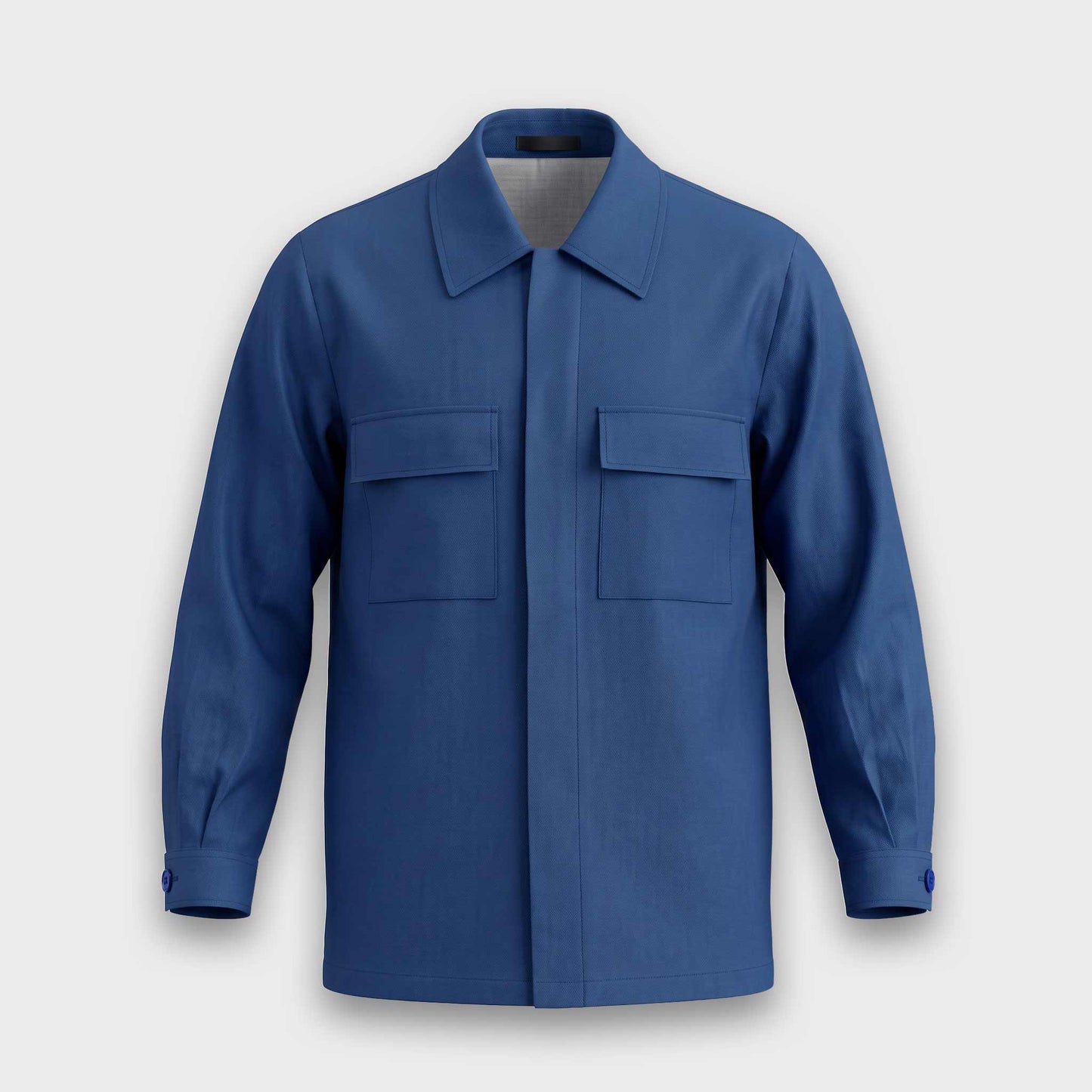 2 Front-Pocket Utility Over-shirt