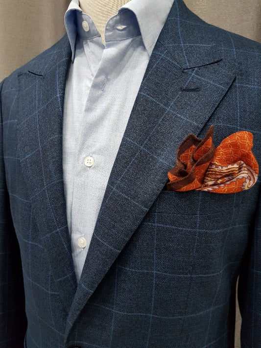 Huddersfield Fine-Worsted Bamboo Fabrics Casual Blazer